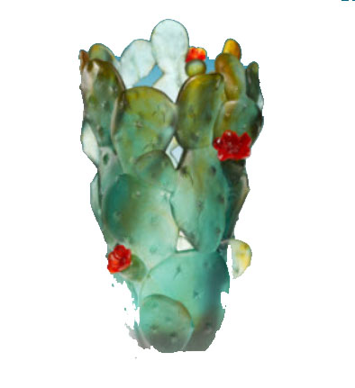 Daum Cactus Vase